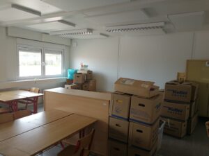 Alles gepackt im Container