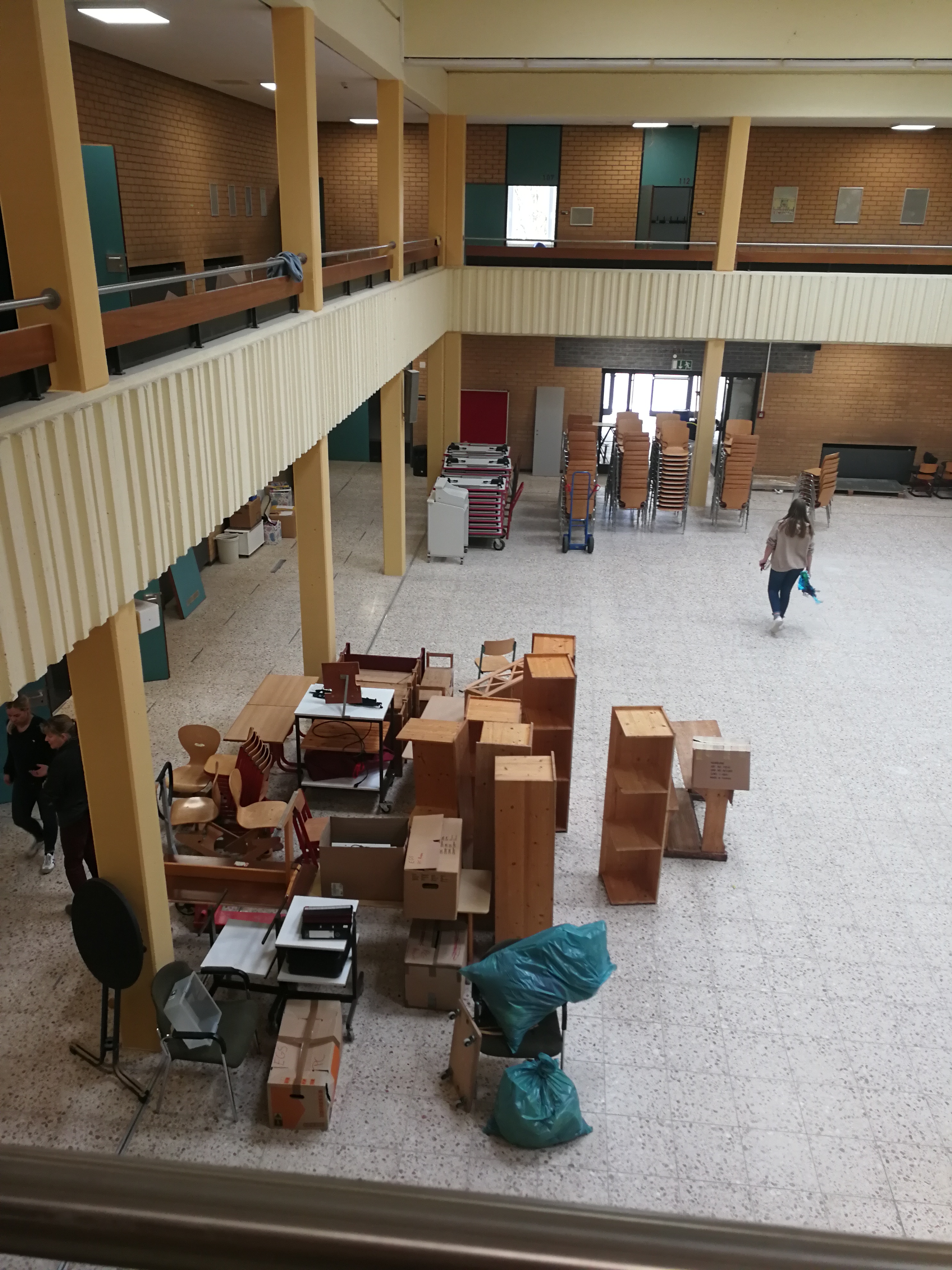 Chaos in der Aula
